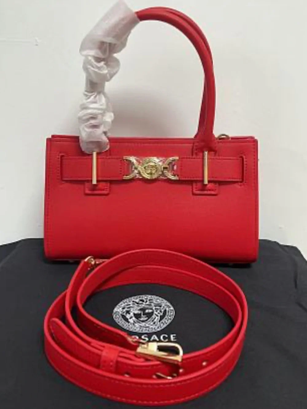 ❤️🔥 Versace Medusa '95 Tote Leather Bag 🔥❤️NEW